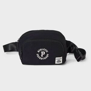 Women's Peanuts Graphic Crossbody Bag- Black